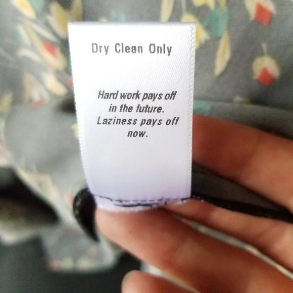 Second Sight Women Black Floral Casual Short Dress Long Sleeve Ruffles Size 7 - Picture 9 of 9